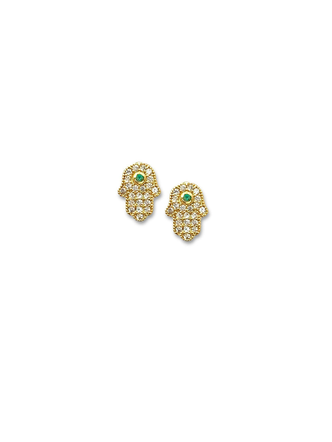 Hamsa stud earring