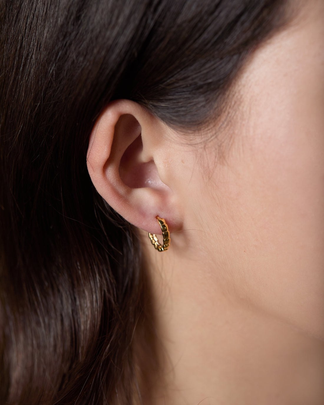 Emma small huggie earring