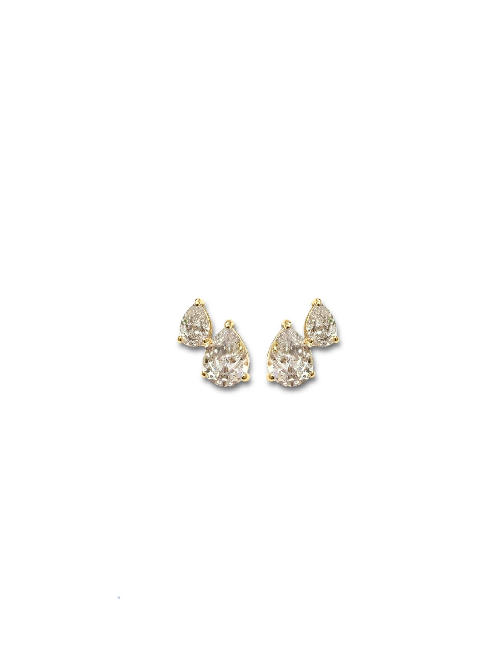 Mila double stud earring