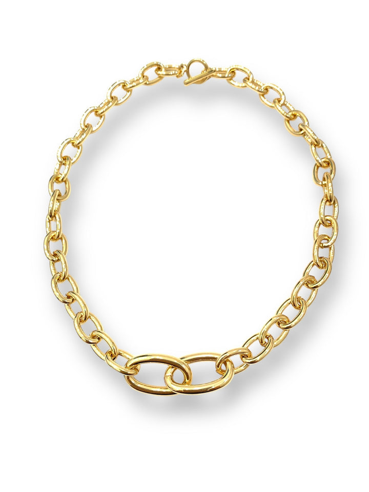Mila substantial link chain necklace