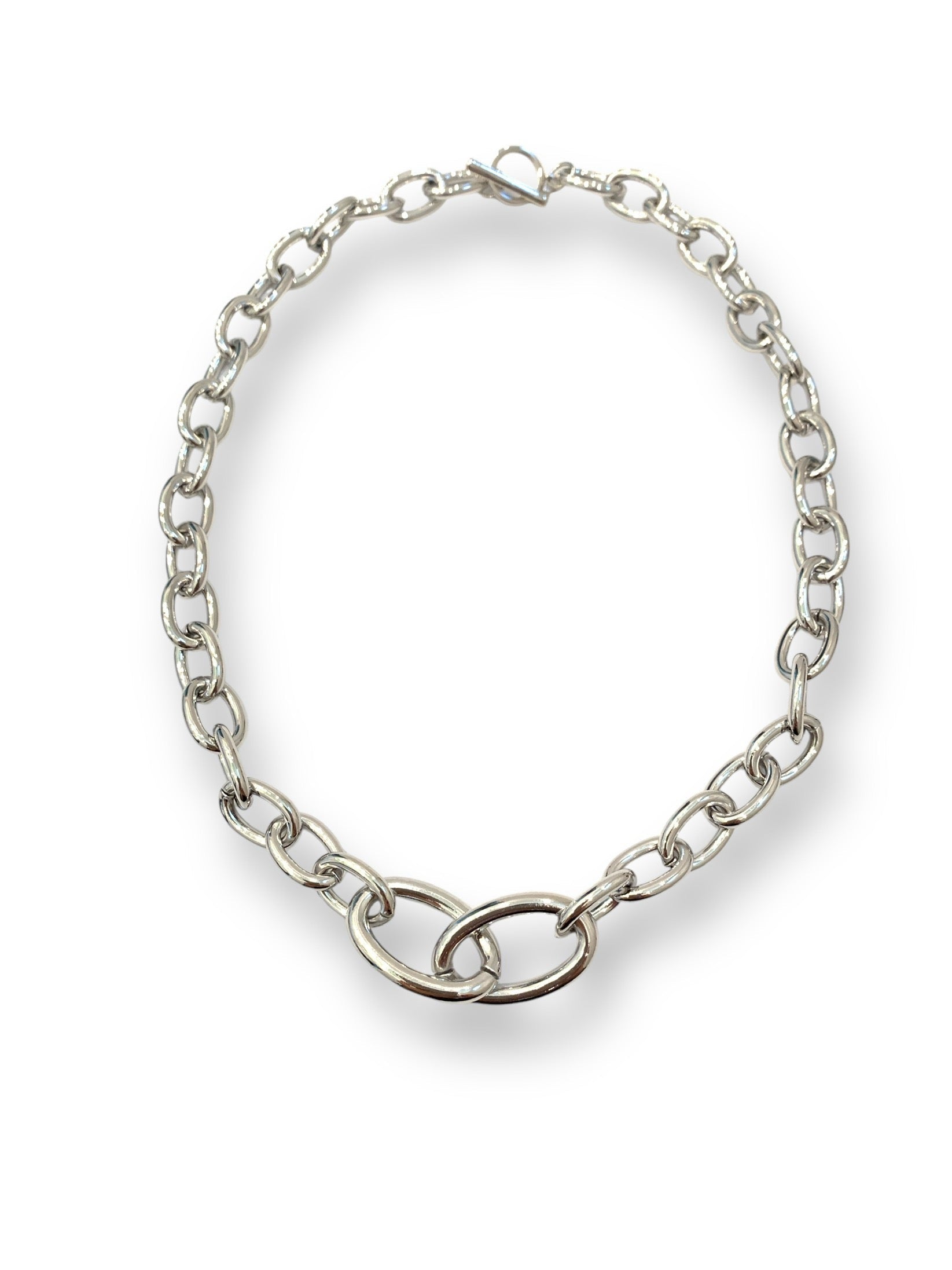 Mila substantial link chain necklace