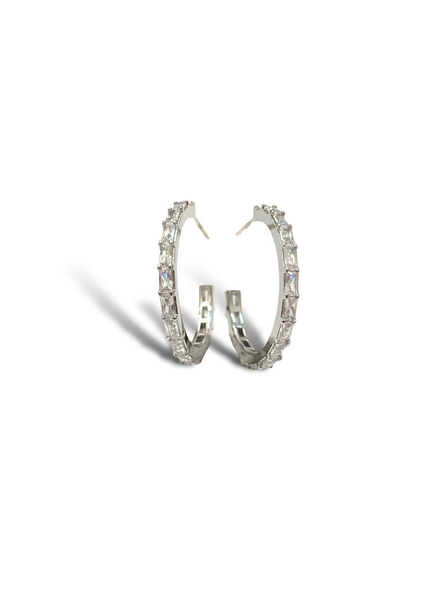 Hailey inside out hoop earring