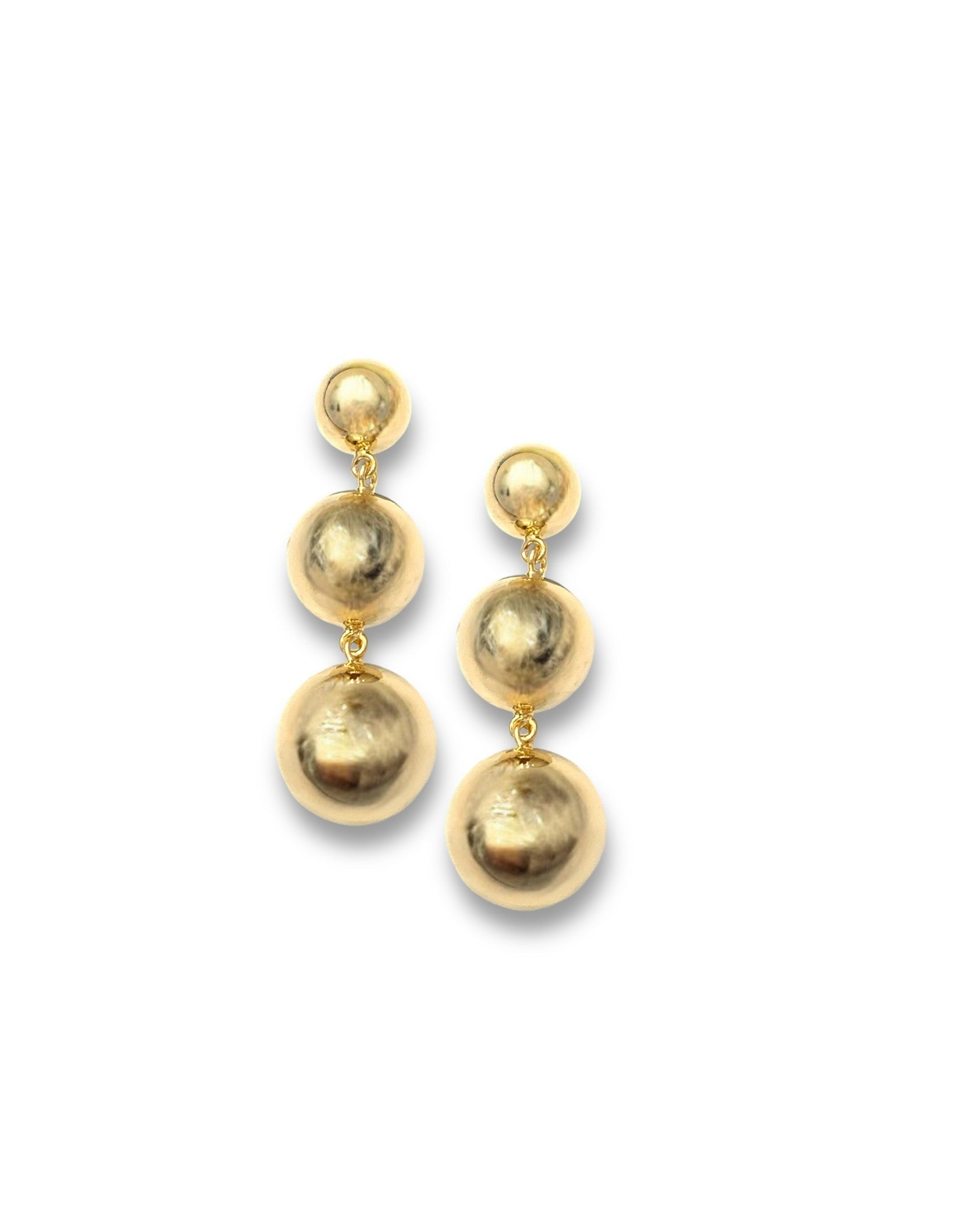 Bella Ball Drop Earrings