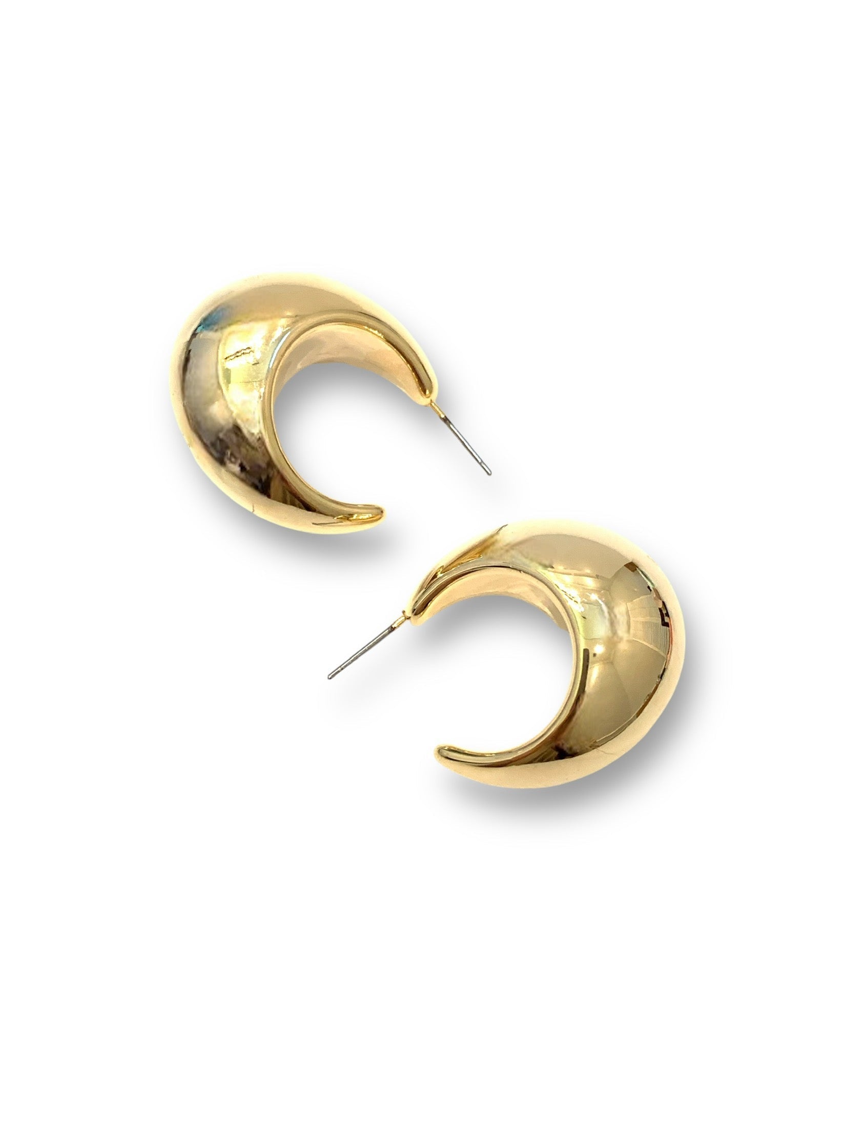 Luna chunky hoop earring