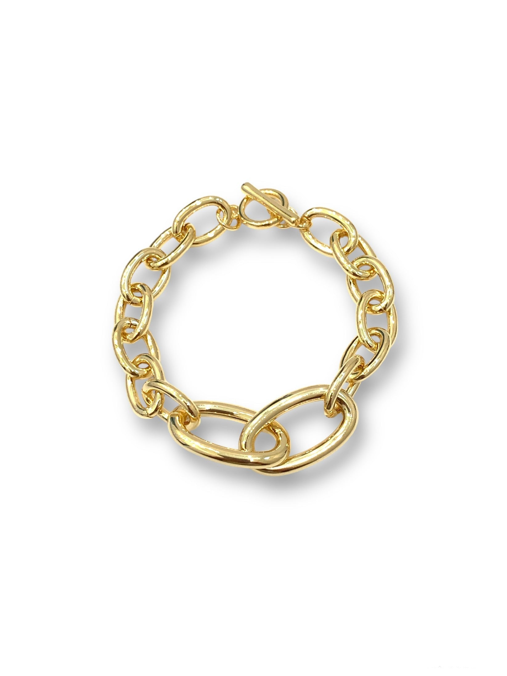 Mila substantial link chain bracelet