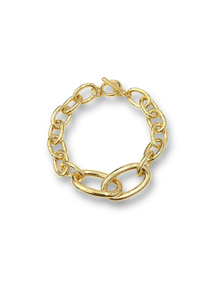 Mila substantial link chain bracelet