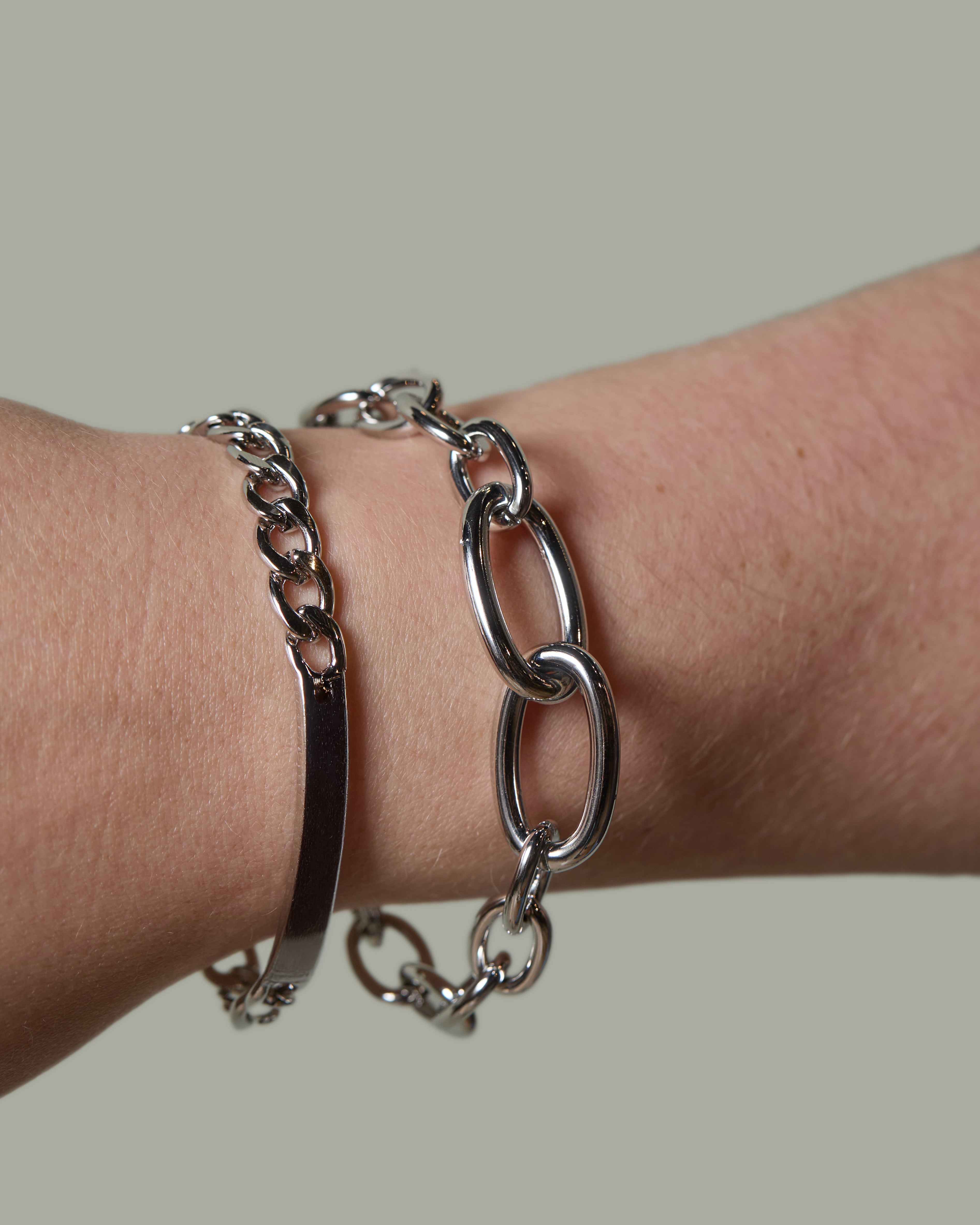 Mila substantial link chain bracelet