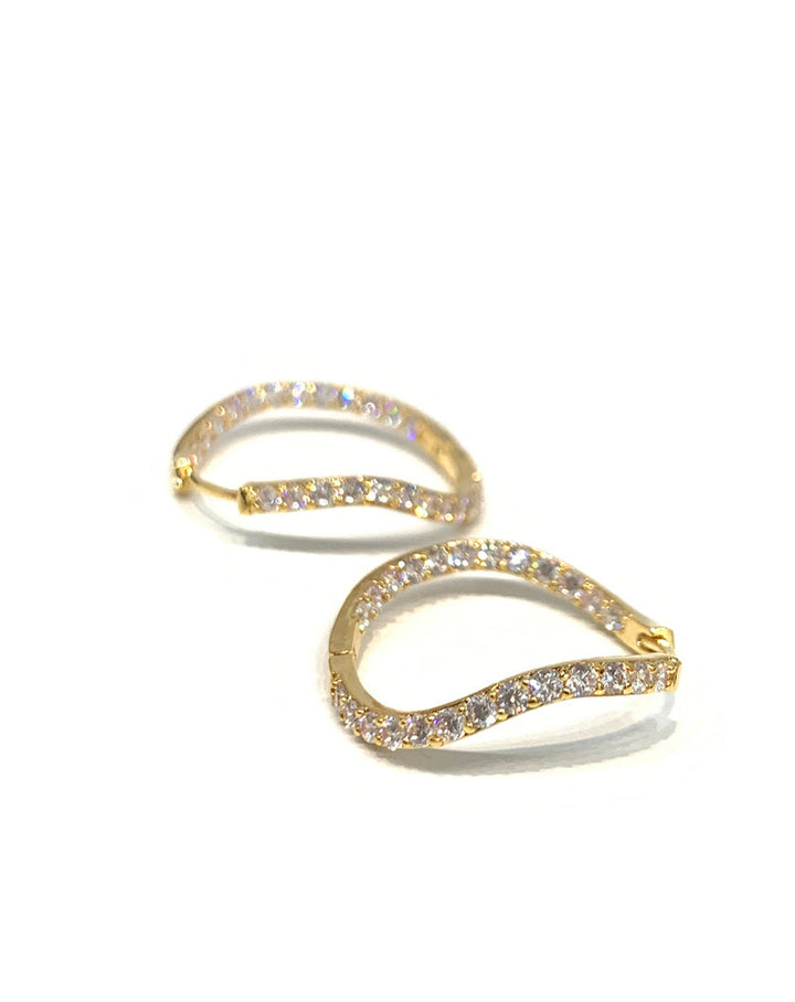 Alia Inside Out Hoop Earrings