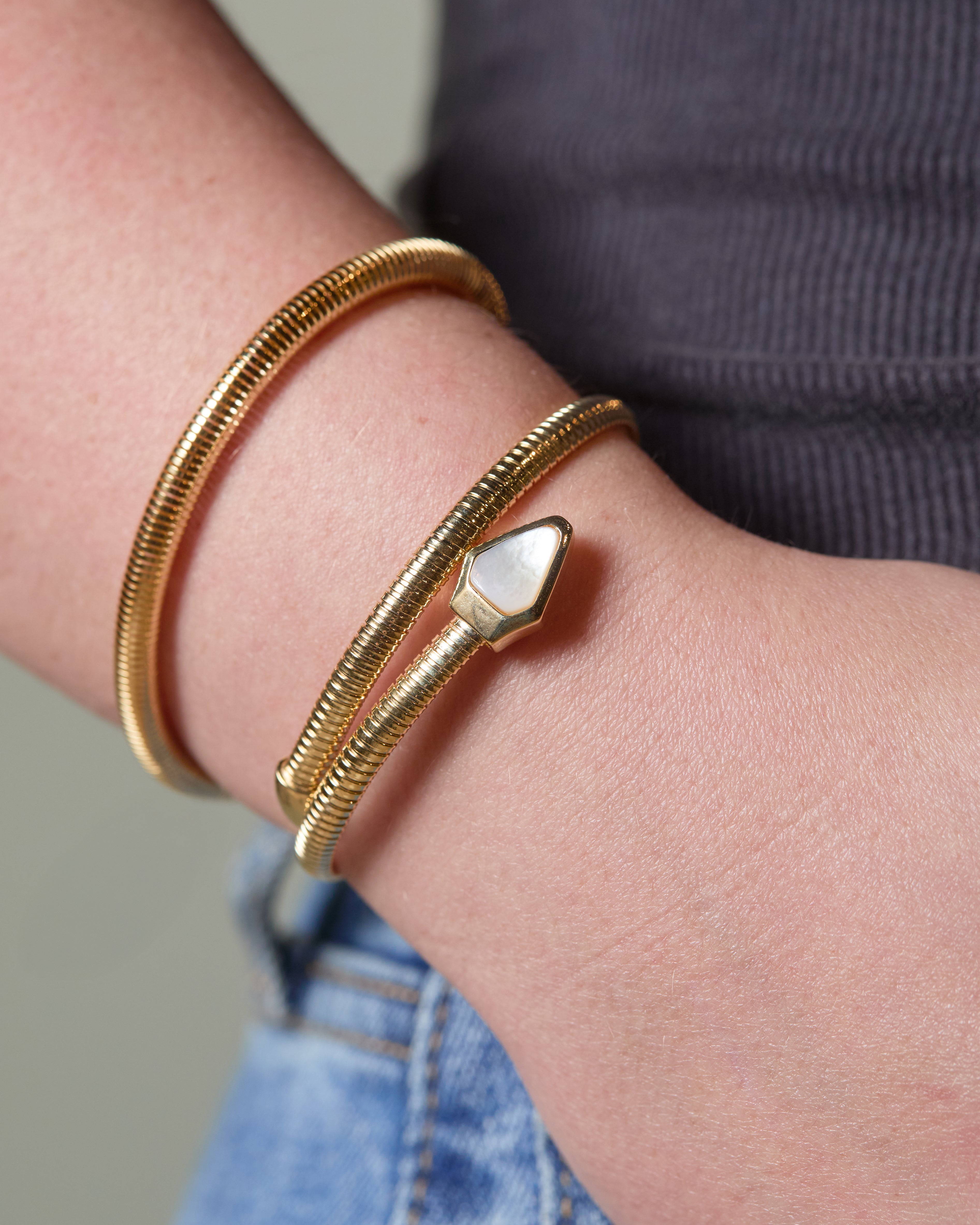 Eve coil stretch bracelet