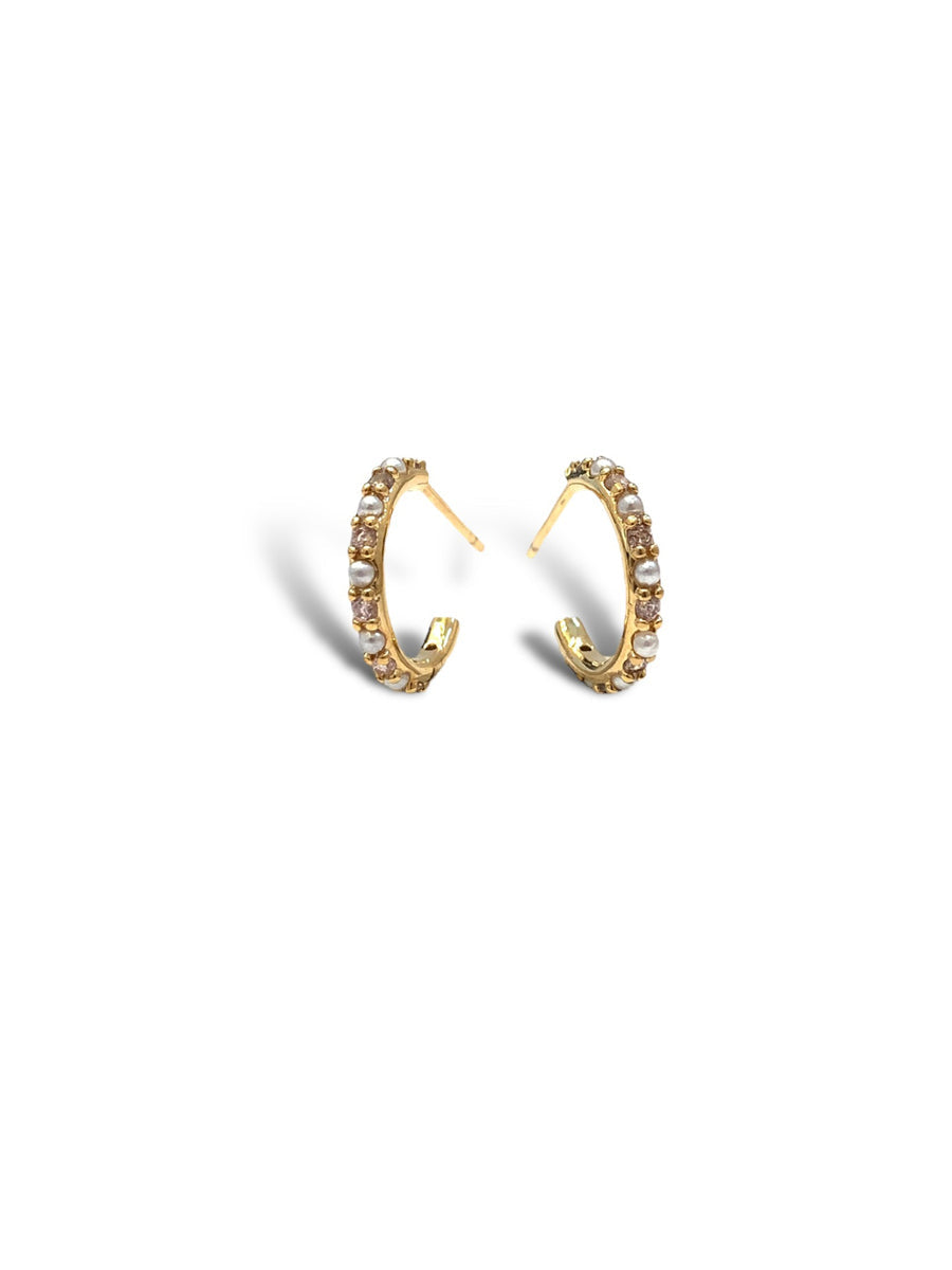 Joy petite hoop earring