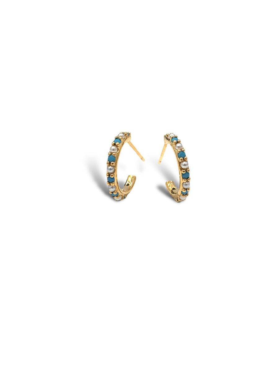 Joy petite hoop earring