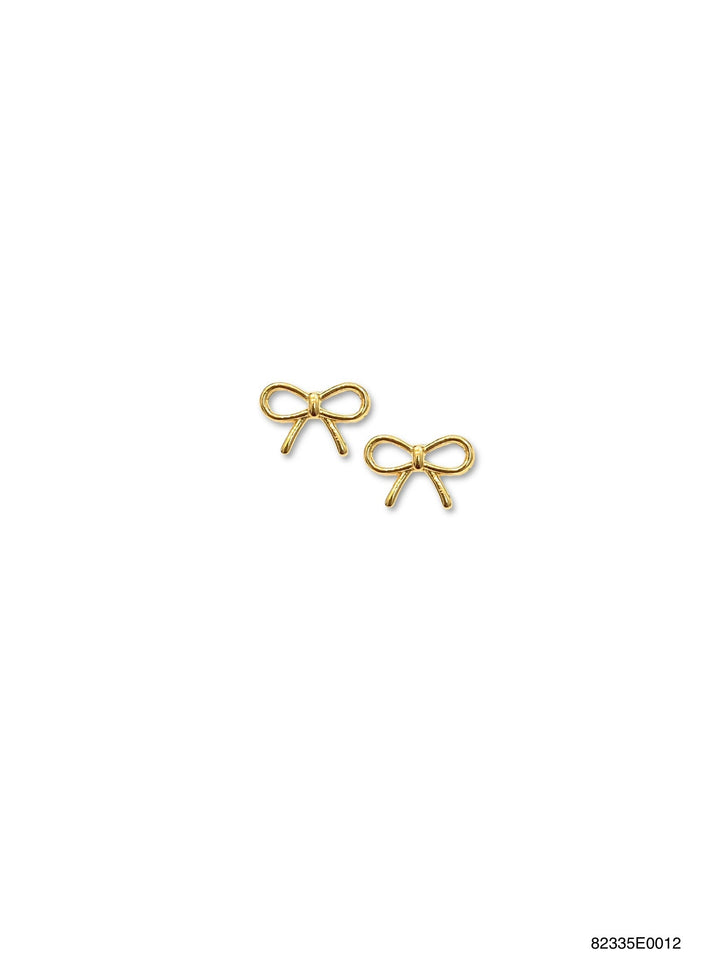 Isabella bow stud earring