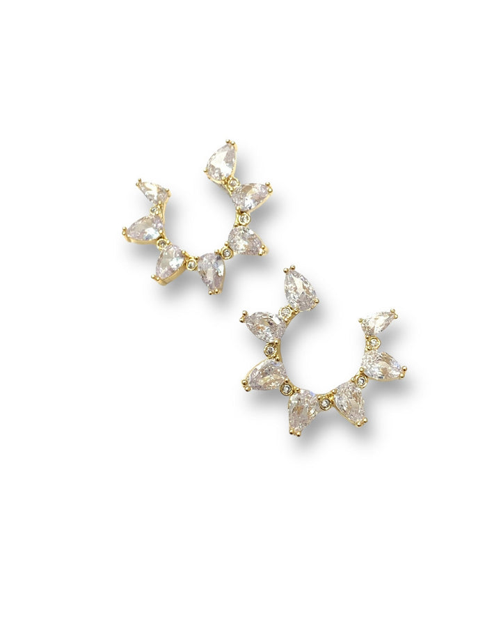 Elsa Front Hoop Earrings