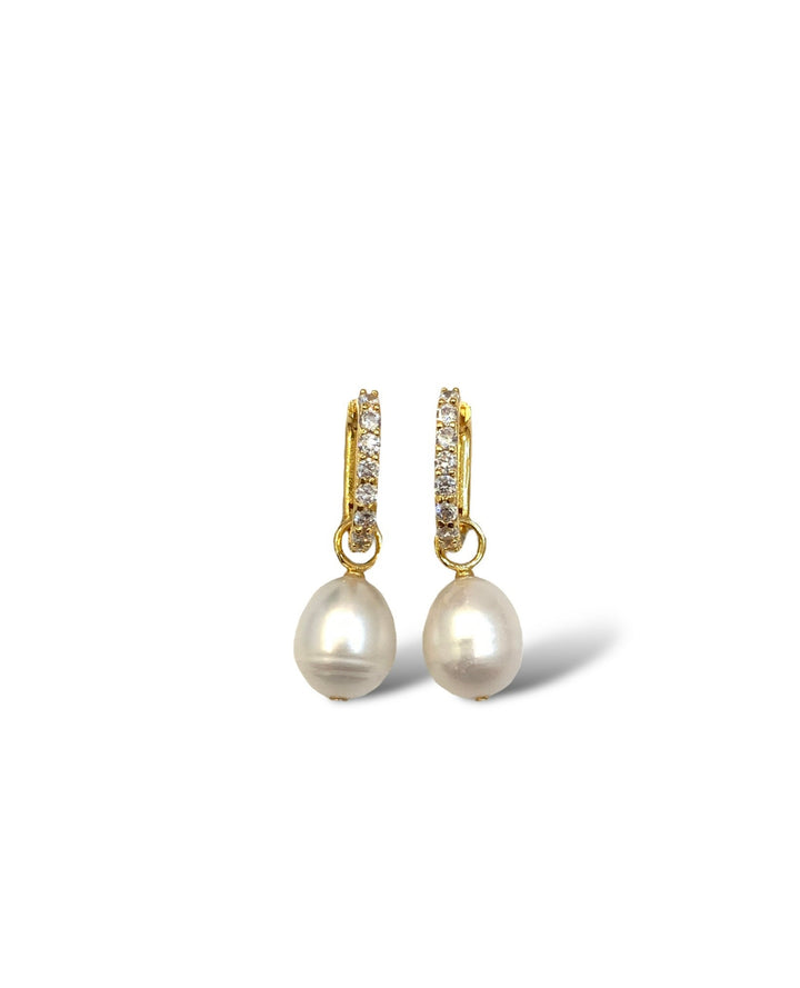 Celeste Pearl Drop Earrings
